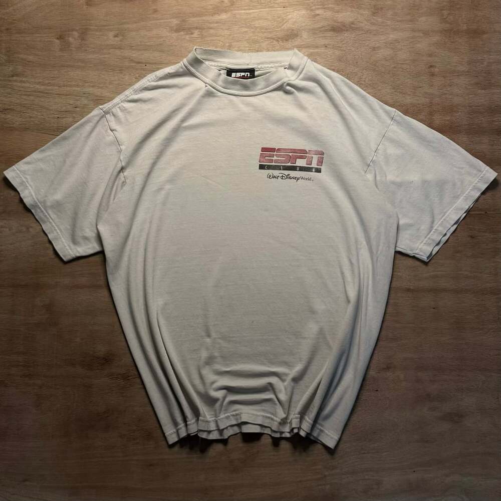 Vintage ESPN Club Walt Disney World SportsCenter Graphic T Shirt Y2K Large
